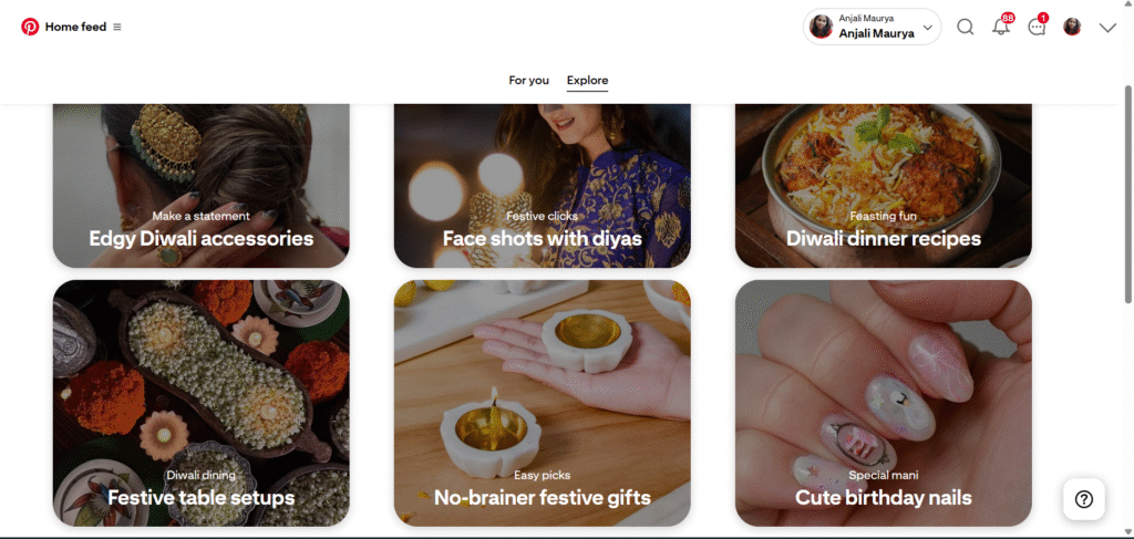 Popular Pinterest affiliate niches collage.