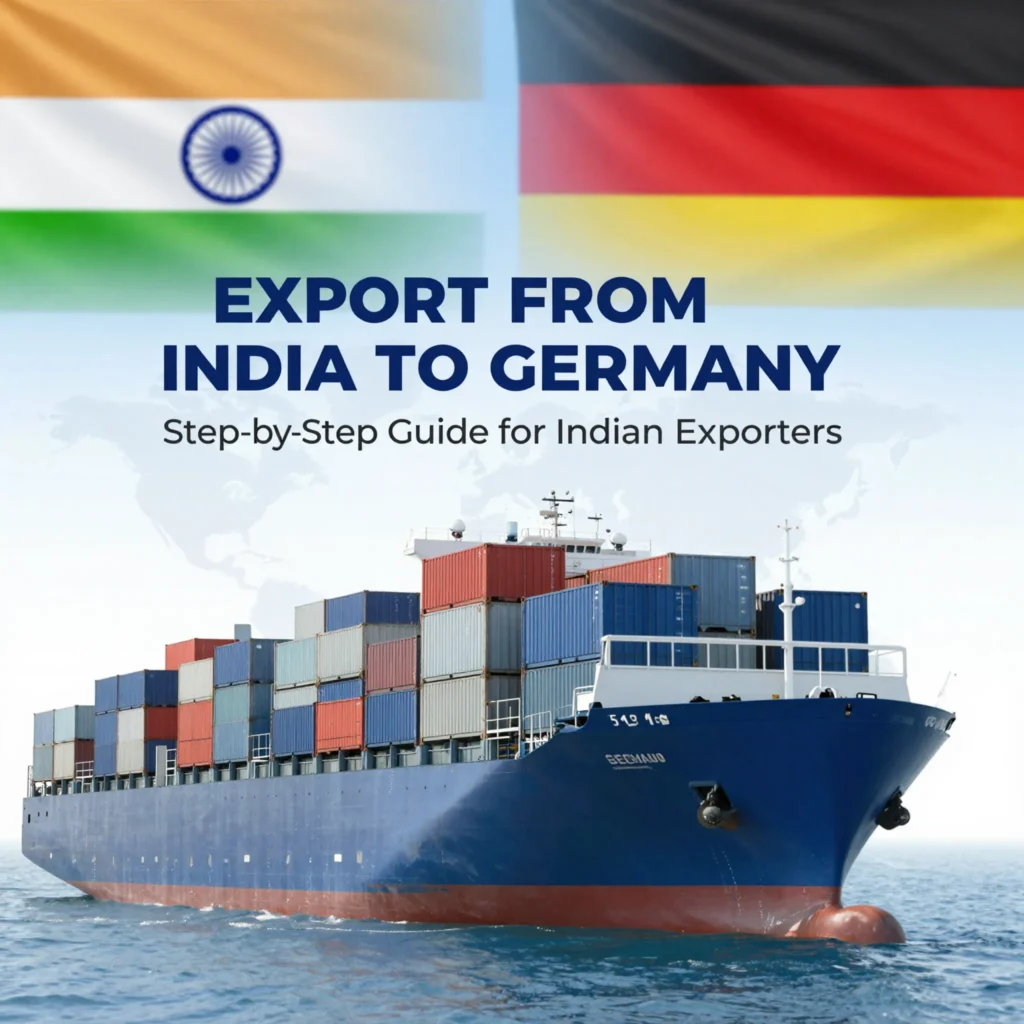 Export from India to Germany step-by-step guide for Indian exporters