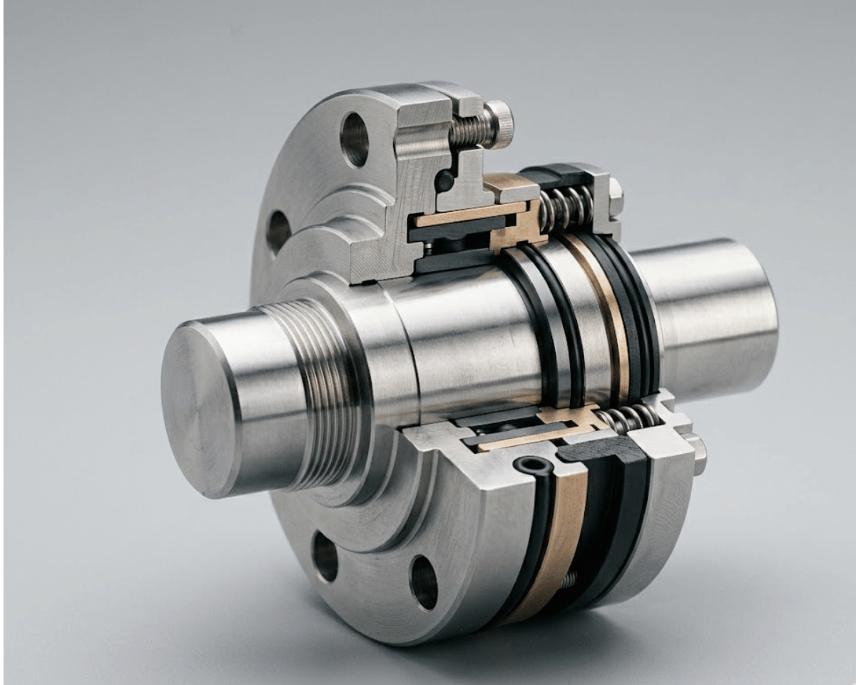 Mechanical seals used in pumps and machinery for leak-proof operations