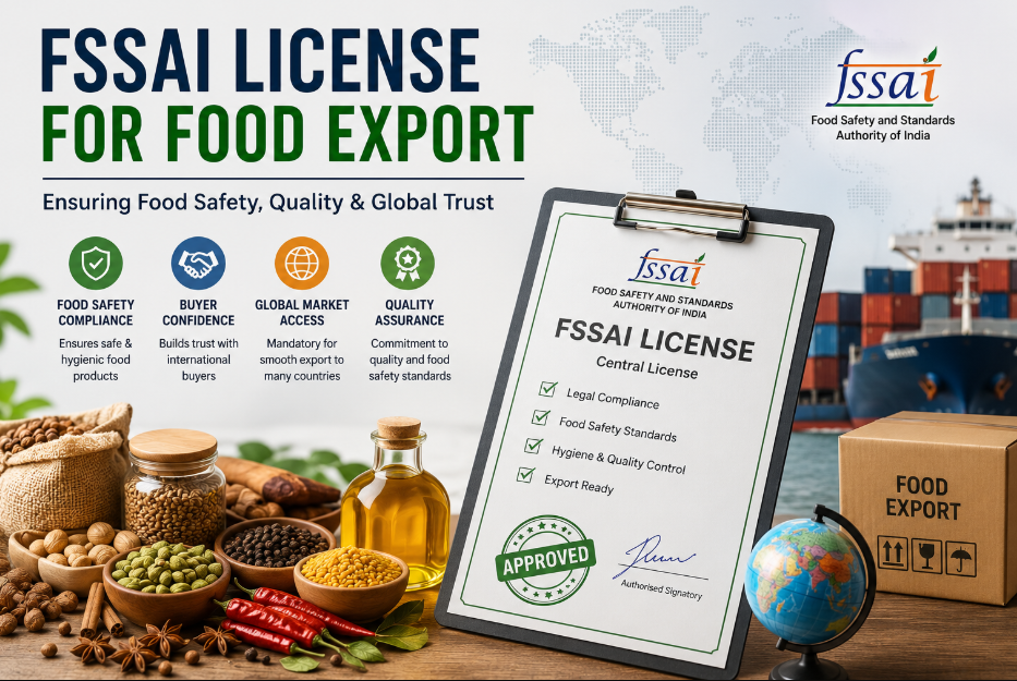 FSSAI License for Food Export