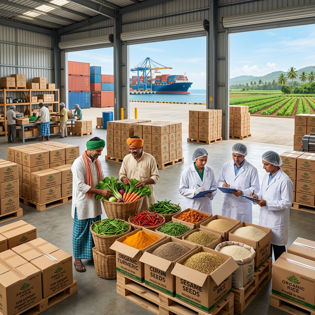 Organic Certification for food export